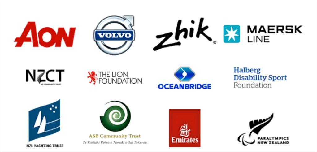 NZL Sailing Team sponsors © NZL Sailing Team